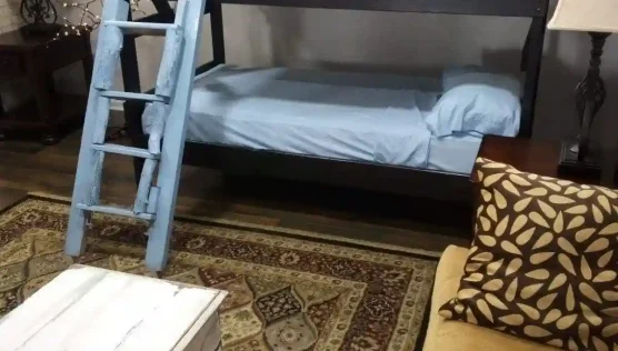 bunk King-sized bed complete