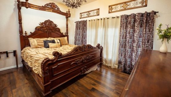 Escape to serenity in our King Cottage, offering a charming retreat with all the comforts of home.