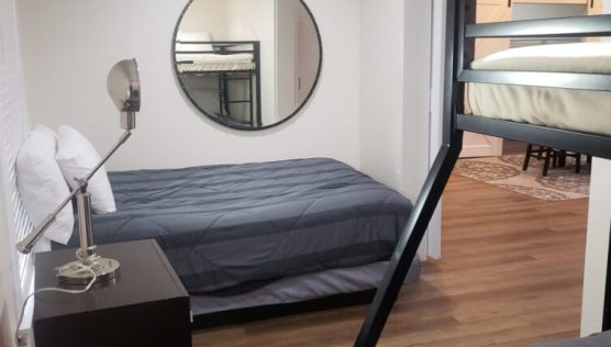 For a playful stay, choose our Bunk House, a fun and vibrant space for a unique lodging experience.